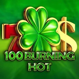 Logo of 100 Burning Hot from Amusnet Interactive at Casino Rodos