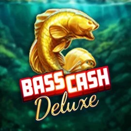 Bass Cash Deluxe slot logo by Alchemy Gaming at Casino RodosBass Cash Deluxe