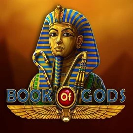 Logo of Book of Gods from BF Games at Casino Rodos