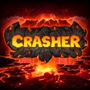 Crasher logo by Galaxsys at Casino RodosCrasher