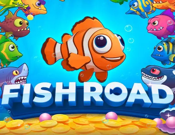Logo of Fish Road from InOut at Casino Rodos