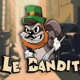 Logo of Le Bandit from Hacksaw Gaming at Casino Rodos