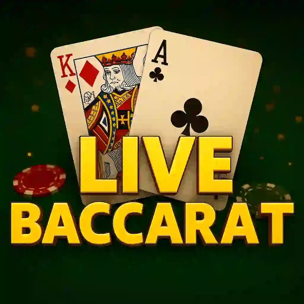 Live Baccarat logo by Evolution Casino Rodos