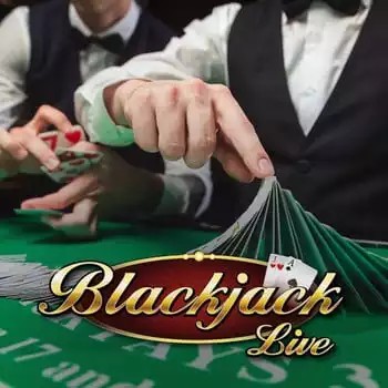 Live Blackjack logo by Evolution at Casino Rodos
