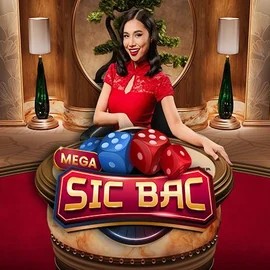 Mega Sic Bac casino game by Pragmatic Play – featured logo at Casino Rodos
