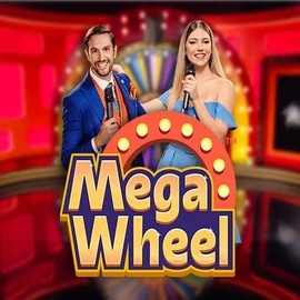 Official Live Casino logo: Mega Wheel by Pragmatic Play at Casino Rodos