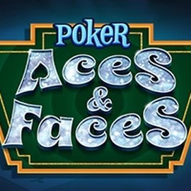 Poker Aces & Faces (Nucleus Pyramid Poker) slot logo by Nucleus Gaming at Casino RodosPoker Aces & Faces (Nucleus Pyramid Poker)